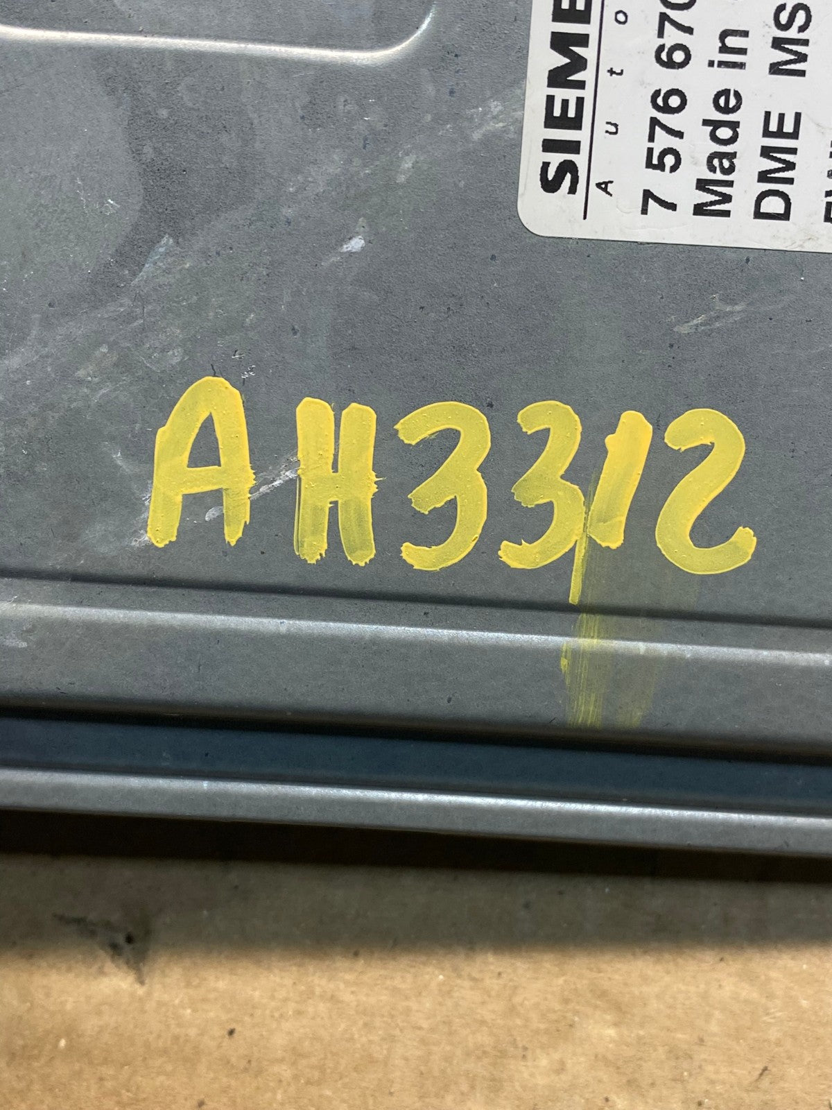 2007 to 2010 Bmw 328i X3 Ecm Ecu Engine Computer Module AH3312 LK3