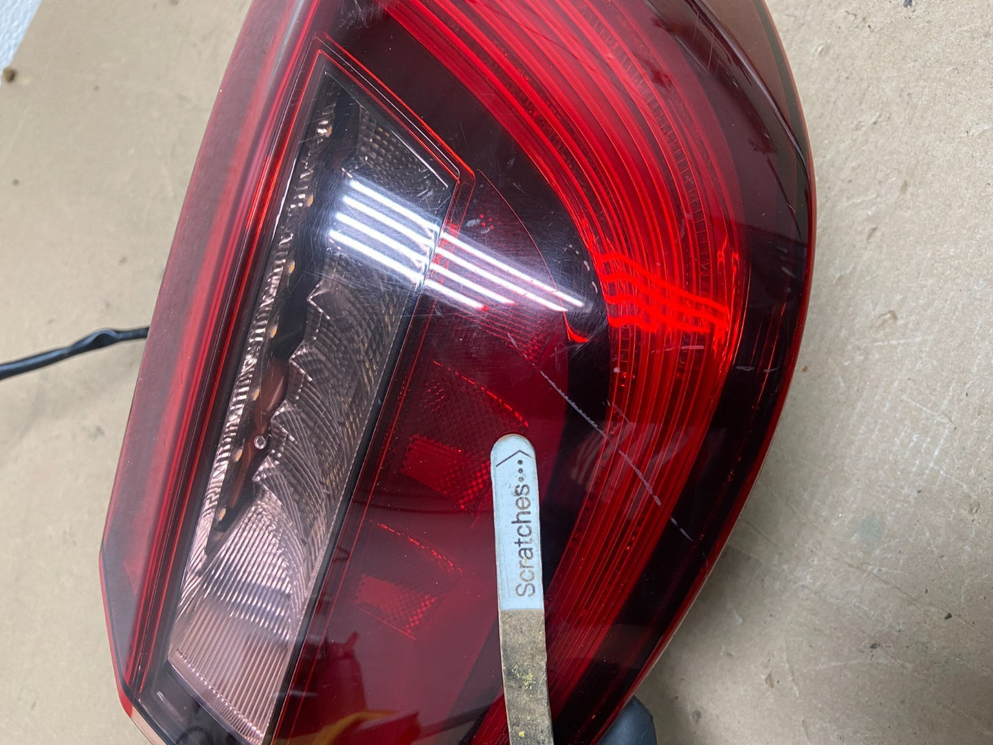 2018 to 2022 Infiniti Q50 Right Passenger RH Side Tail Light AF4563 DG3