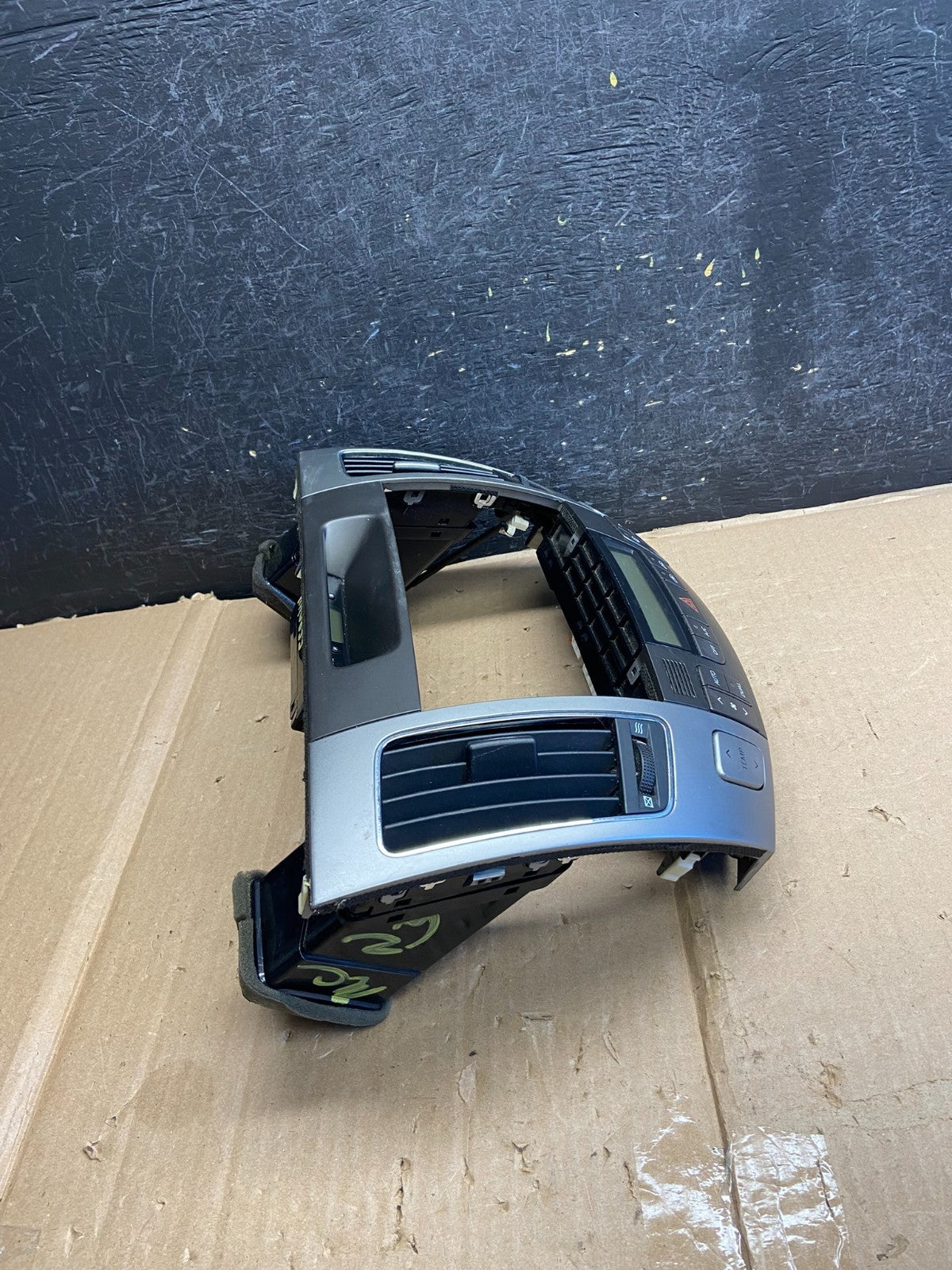 2009 - 2010 Hyundai Sonata Center Radio Climate Control Air Vent Bezel AH5635 PS1