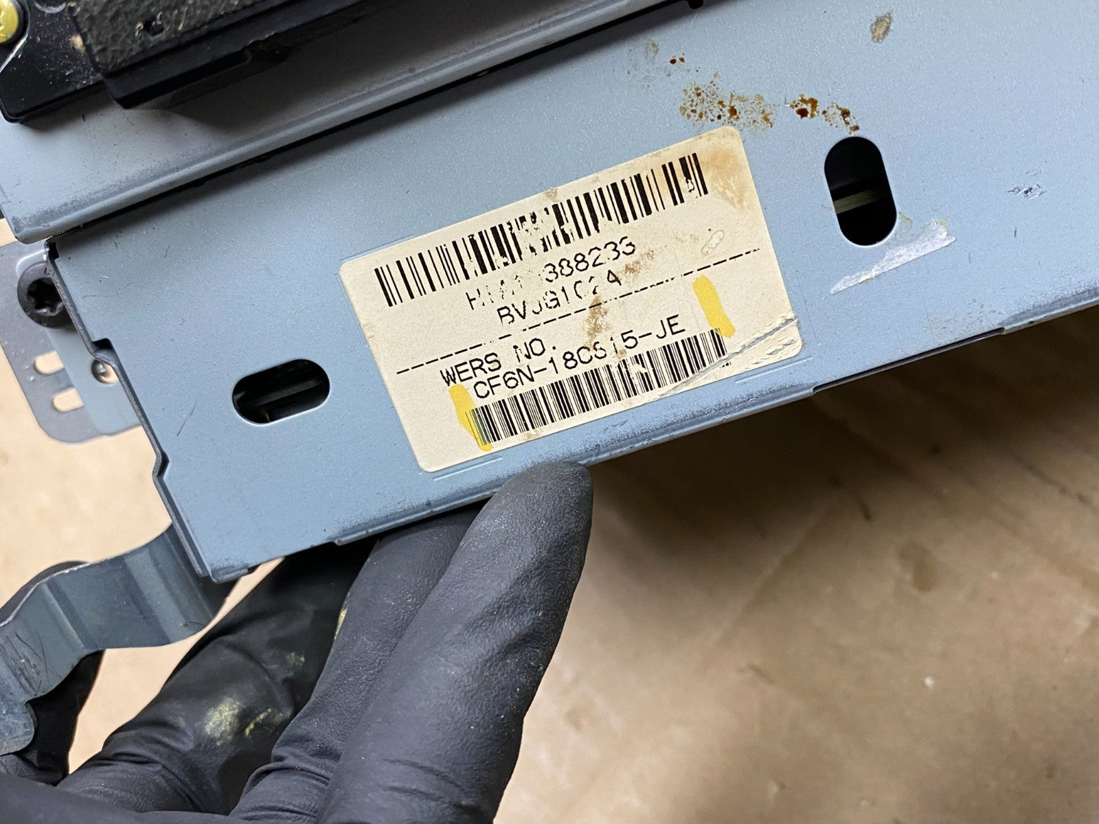 2012 to 2013 Land Rover Range Rover LR4 Radio Gps Cd Mechanism ab8758 DG5
