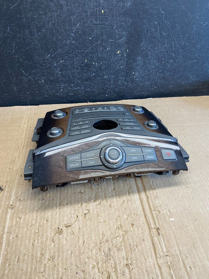 2011-2017 Infiniti QX56 QX80 Radio Player Climate Control Panel Bezel ae1927 DG3