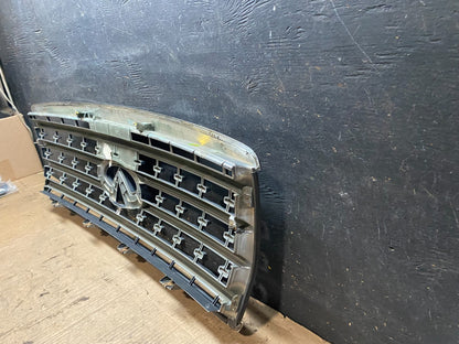 2008 to 2010 Infiniti QX56 Front Upper Chrome Grill Grille T4125 DG7