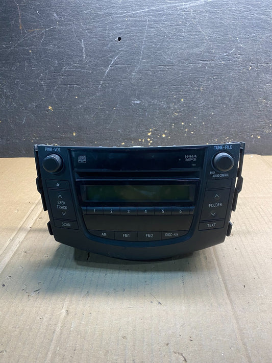 2006 to 2008 Toyota RAV4 Audio Equipment Radio Receiver AB2684 DG0