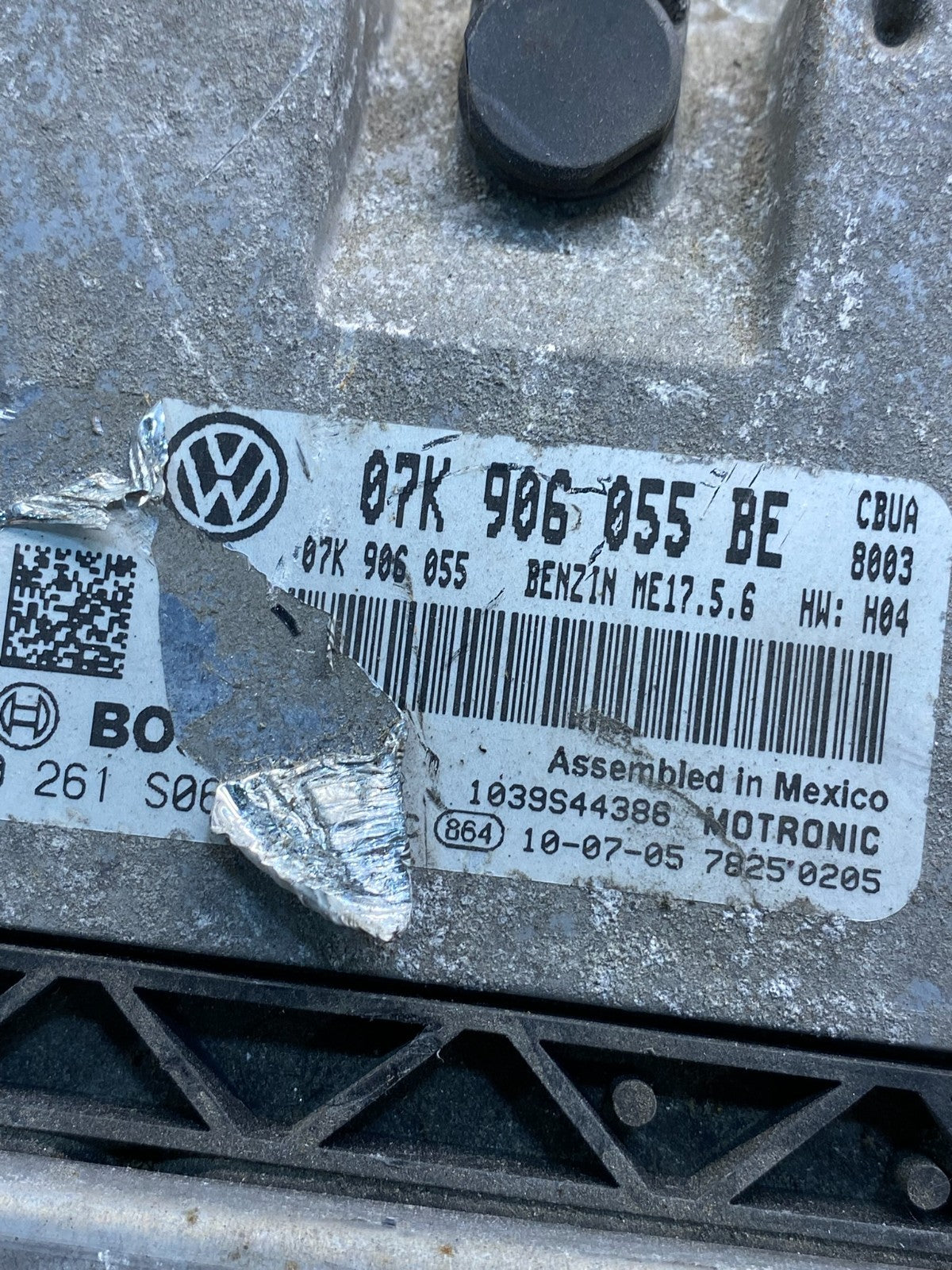 2011 - 2014 Volkswagen Jetta 2.5L Engine Computer Ecu Pcm Ecm Pcu ad7633 DG2