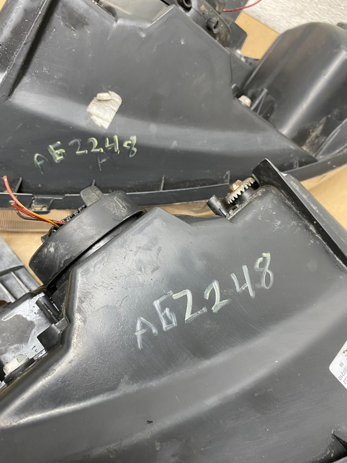 1996 1997 1998 Honda Civic Chrome Clear Headlights AG2248 PS13