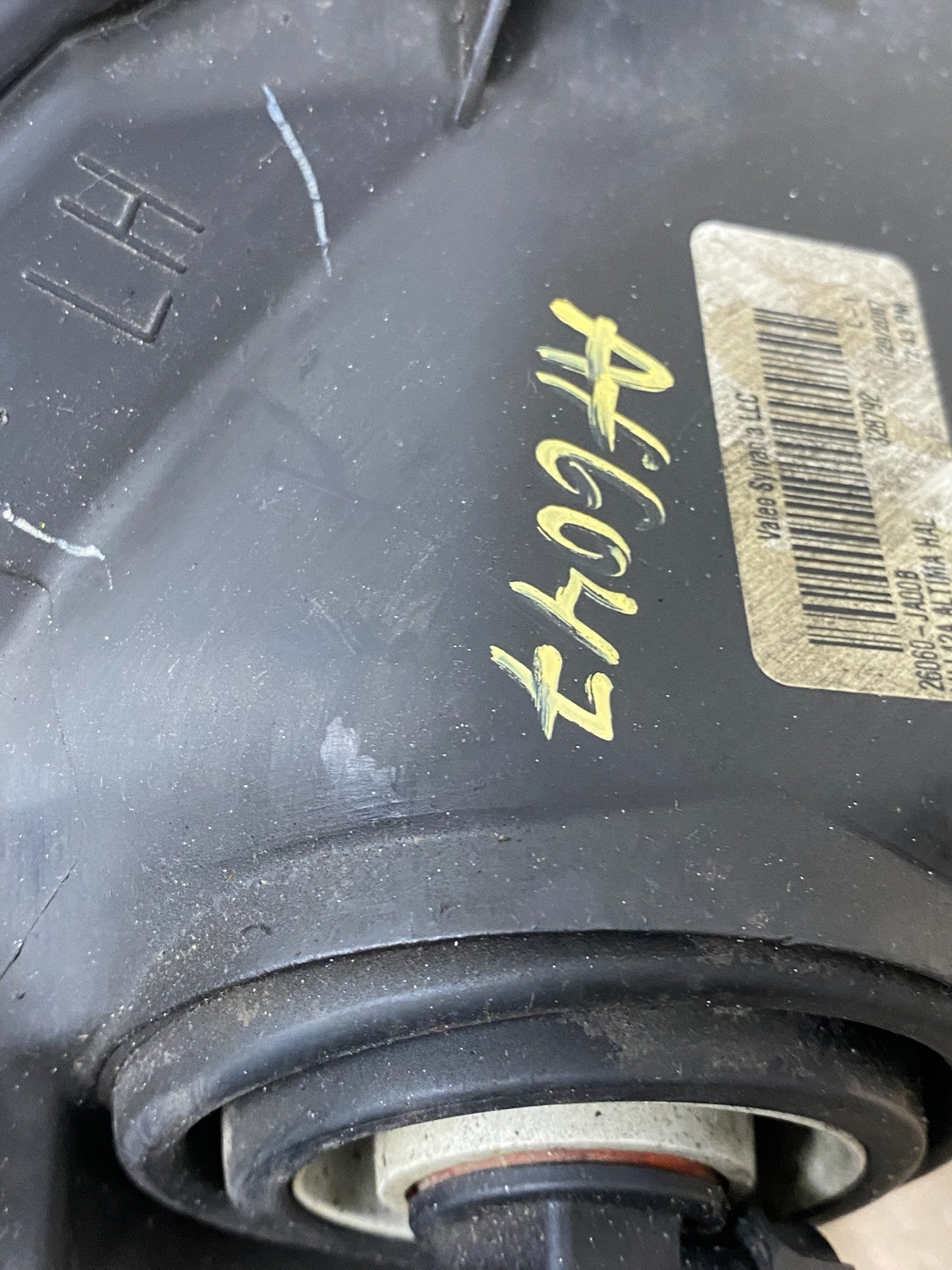 Sedan 2007 2008 2009 Nissan Altima Left Driver Headlight AF6047 DW8