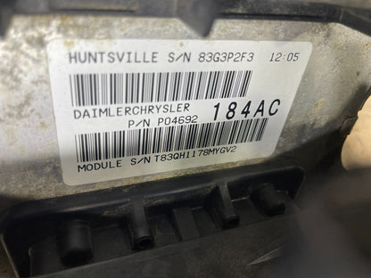 2007 2008 2009 Dodge Durango Fuse Box Relay Panel Body Module BCM Oem P4739 DG4