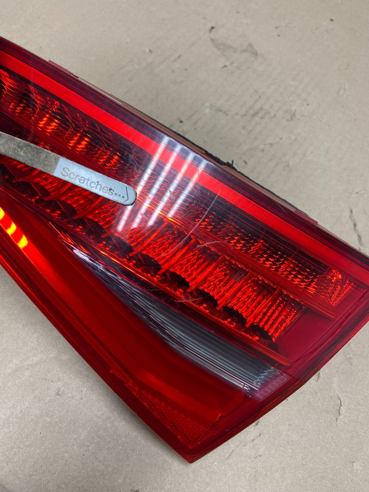 2013-2016 Audi A4 S4 Sedan Right Passenger Rh LED Inner Tail Light AG5746 DW3
