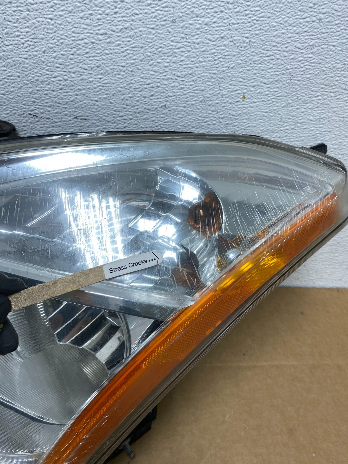 2008 to 2013 Nissan Rogue Left Driver LH Halogen Headlight DEPO AD5489 DW4