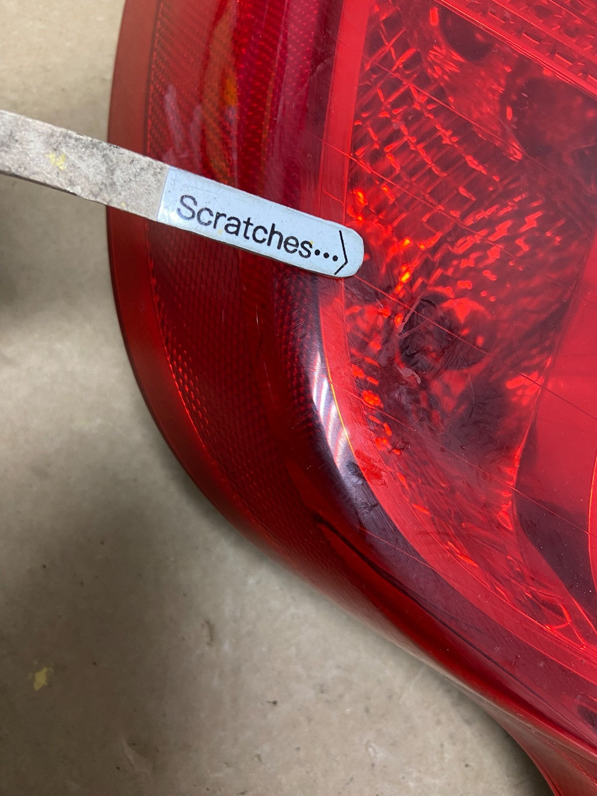 2005 to 2009 Volvo S60 Right Passenger Side Tail Light Oem AB4596 LK3