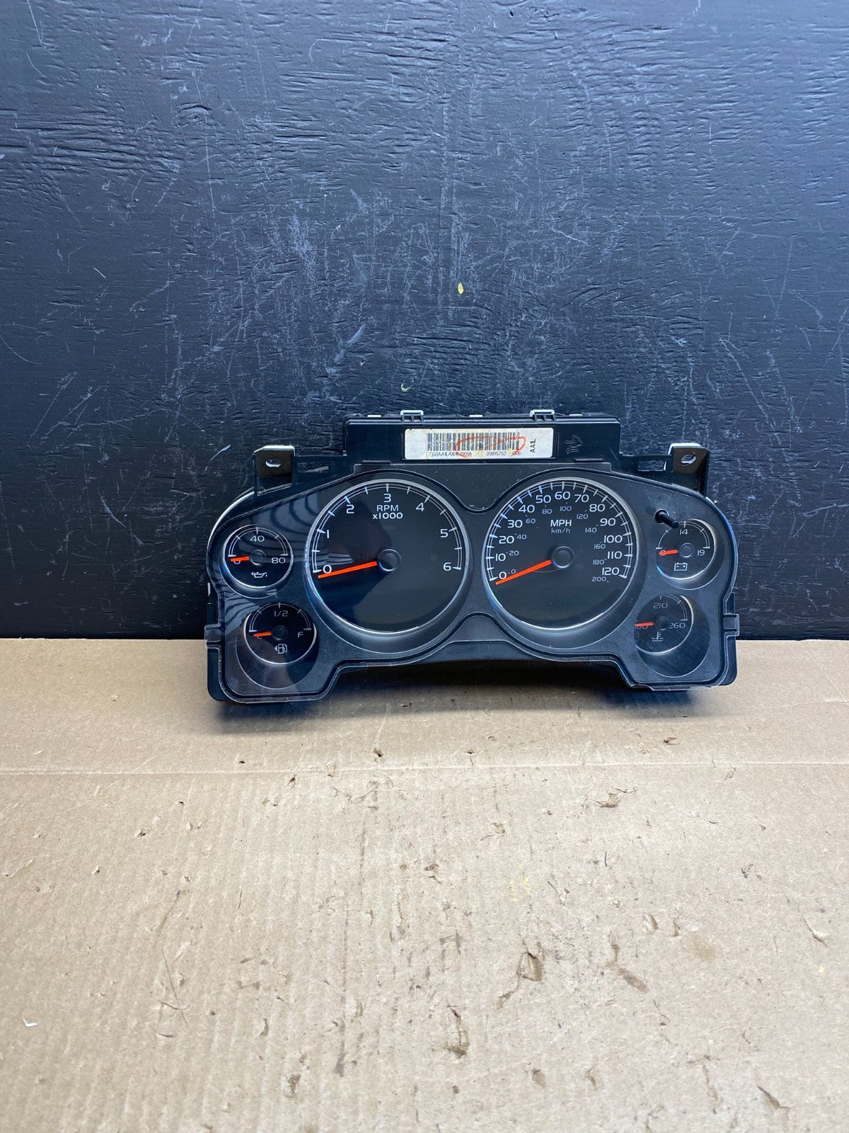 2007 2012 GMC Yukon Tahoe Sierra Speedometer Cluster Gauge ac6762 DG0