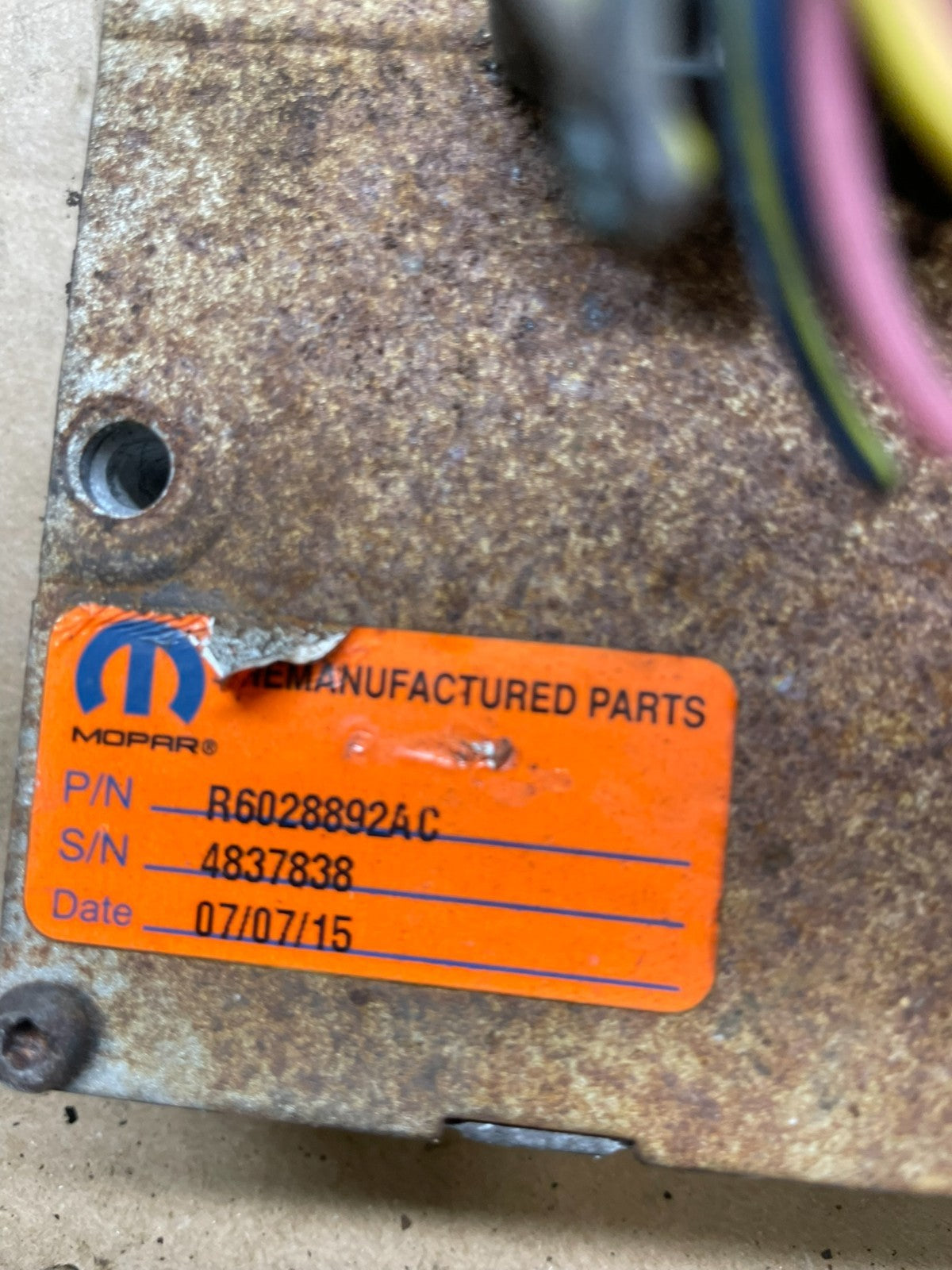 2005 Dodge Ram 1500 Engine Computer 4.7L ECM ECU OEM R1903 DG3