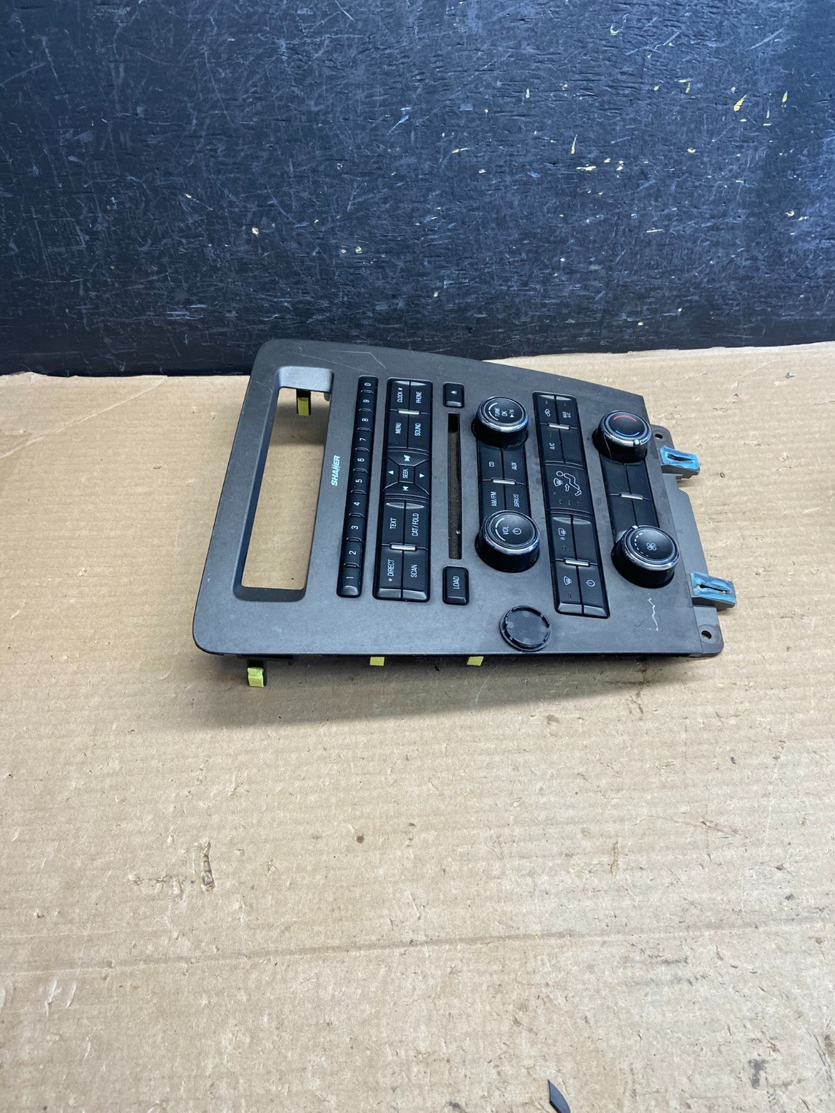 2011 to 2014 Ford Mustang Heater Climate Control Radio Dash Bezel AH3698 DG1