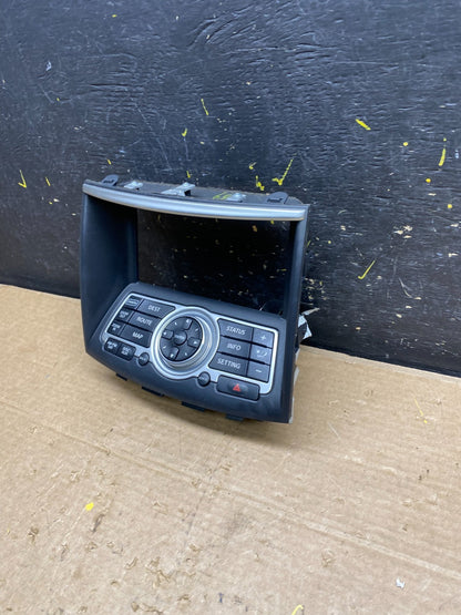 2008 - 2009 Infiniti G35 EX35 Radio Player Screen Panel Bezel W9730 DG1
