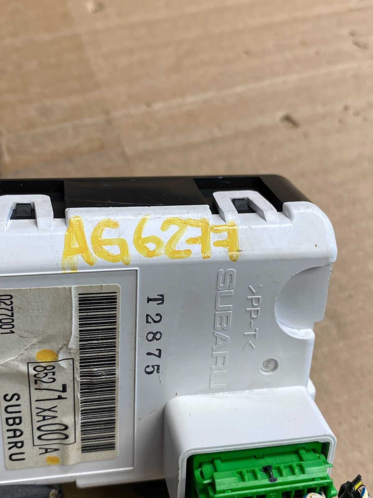 2006 Subaru Tribeca B9 Center Left Side Dash Open Door Light Display ag6277 DG4