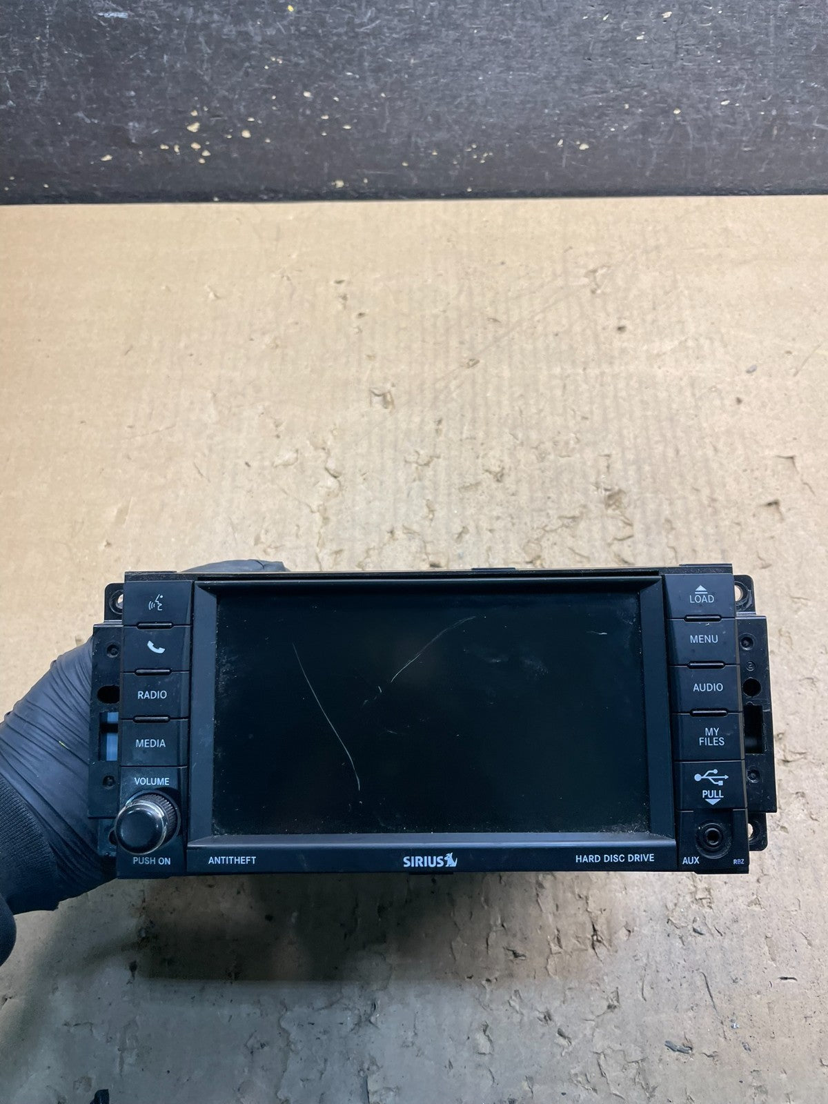 2008 2013 Jeep Dodge Chrysler Screen Display CD Player Satellite Radio W4470 DG0