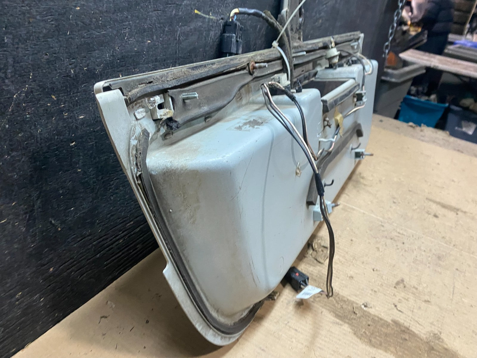2007 to 2014 Lincoln Navigator Trunk Liftgate License Plate OEM X3437 DG9