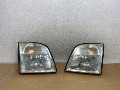 2002-2005 Mercury Mountaineer Left+Right Side Halogen Headlights AH3083 DW0