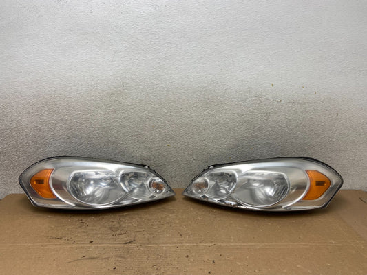 2006 - 2013 Chevrolet Impala Left+Right Set Headlights Halogen AB4891 DW0