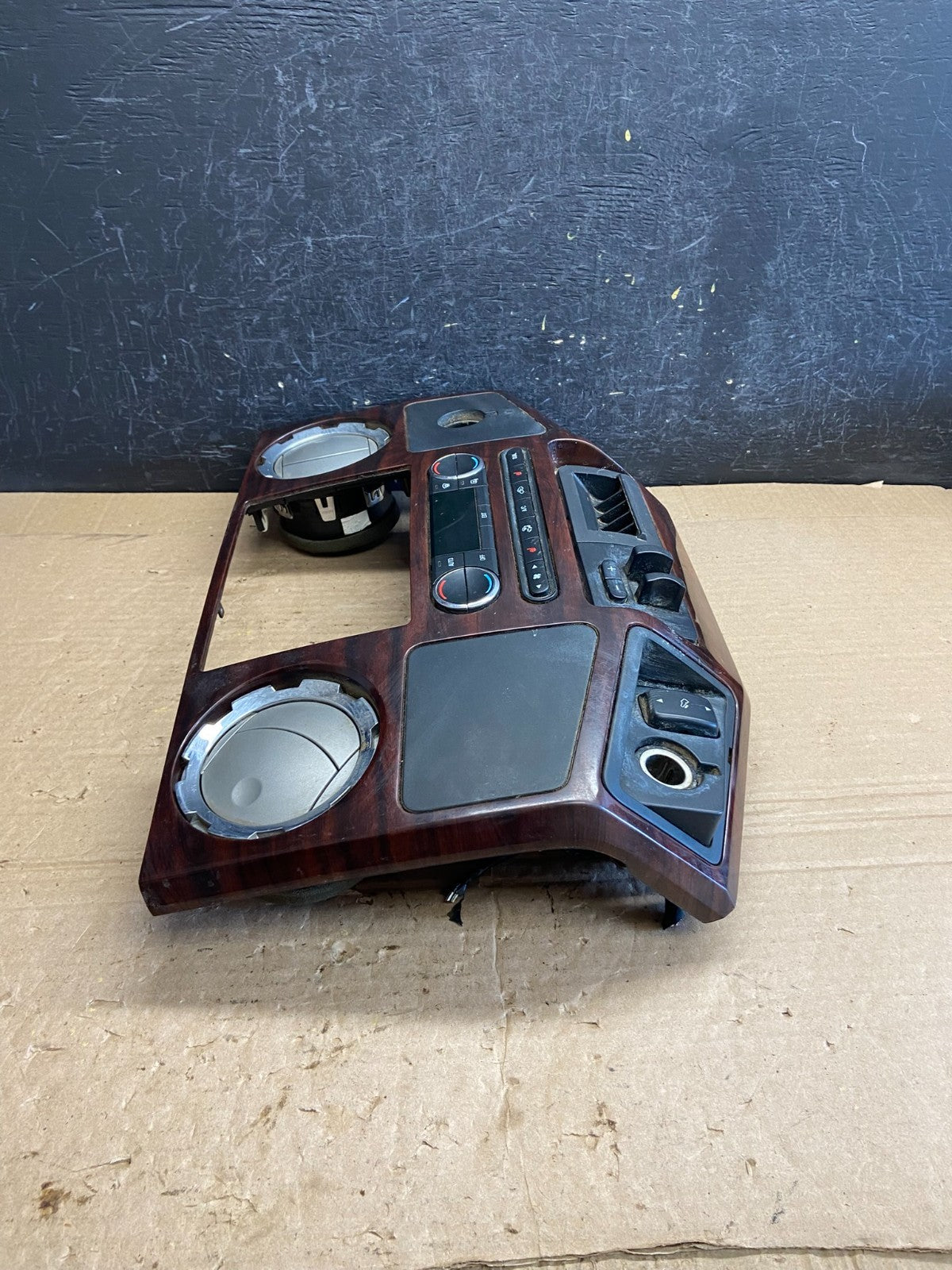 2008-2010 Ford F250 F350 Radio Climate Control Radio Dash Bezel Panel AF2198 DG1