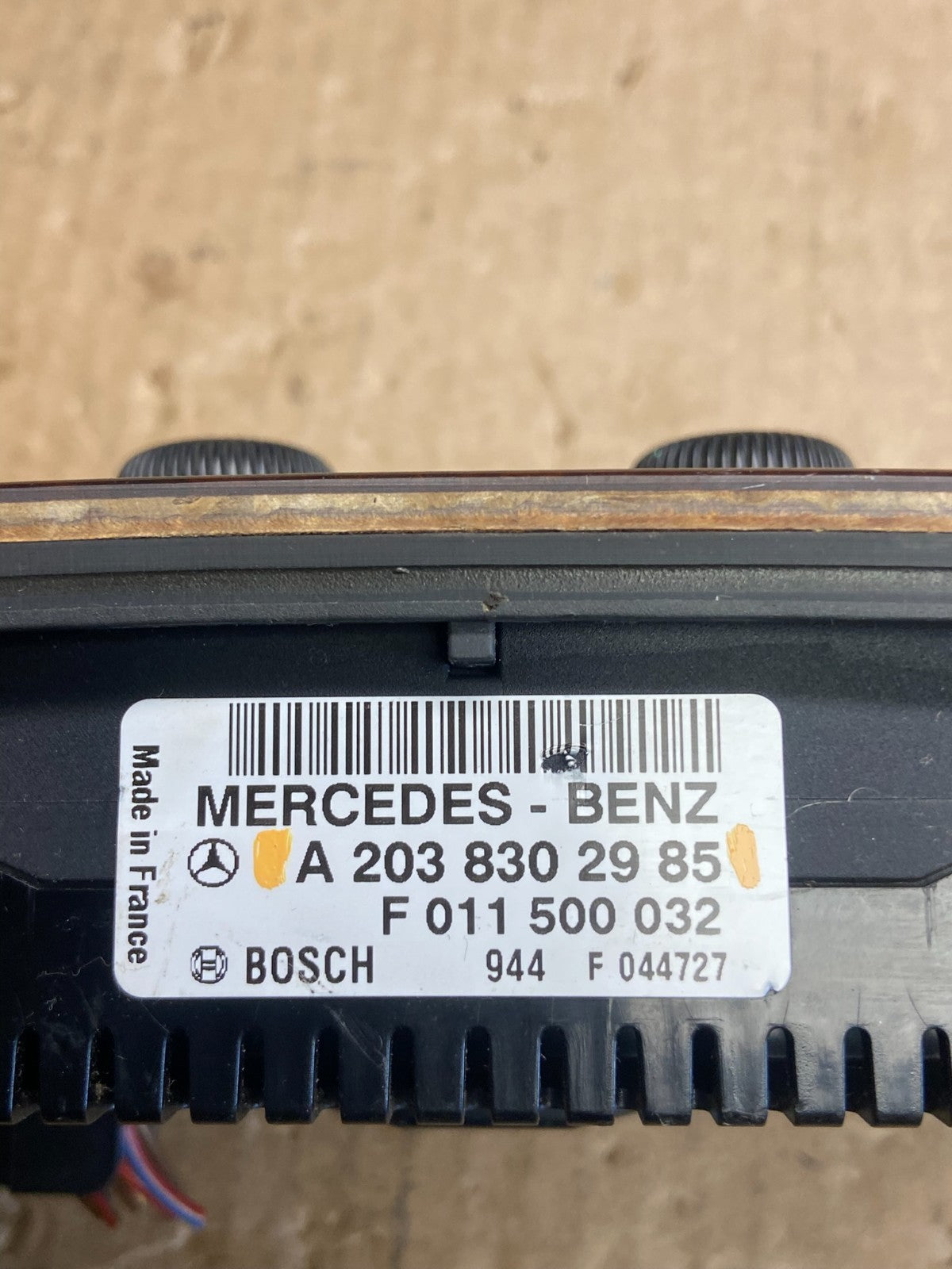 2005-2009 Mercedes W203 C230 C240 A/C Heater Climate Control Trim ae3804 DG4