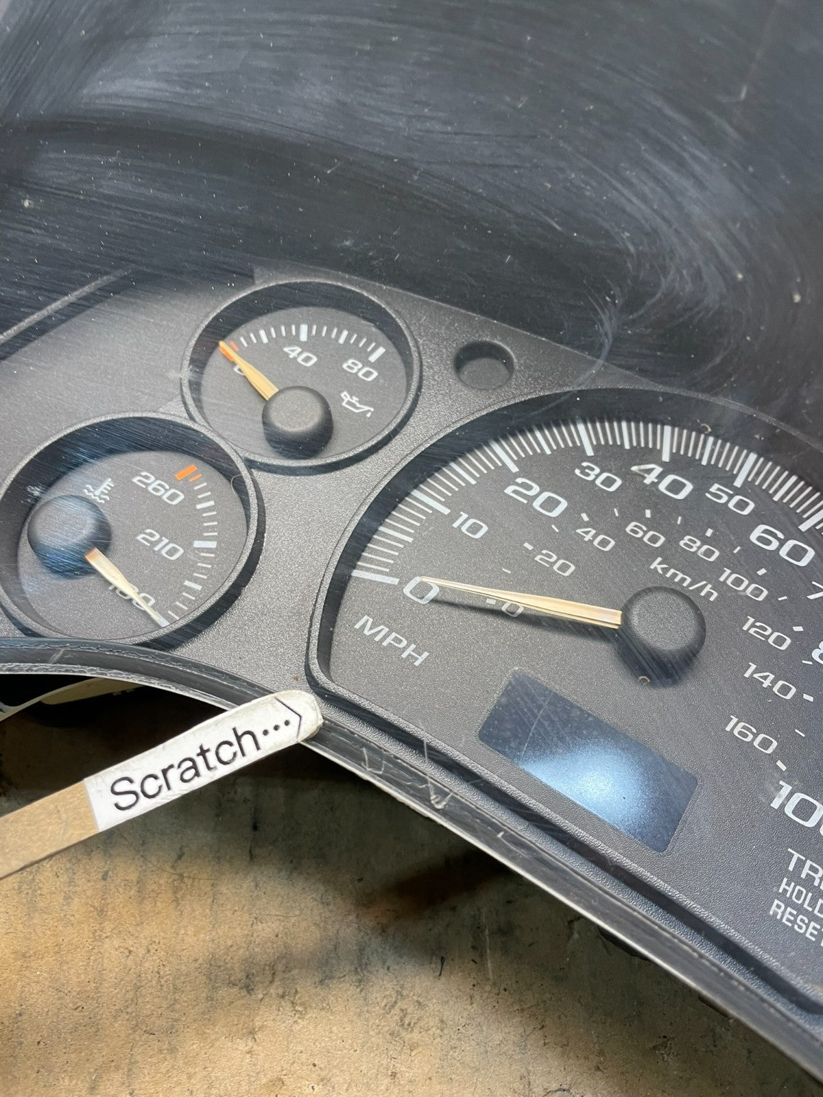 2004 to 2007 Chevrolet Express Speedometer Cluster Gauge OEM W7187 DG3