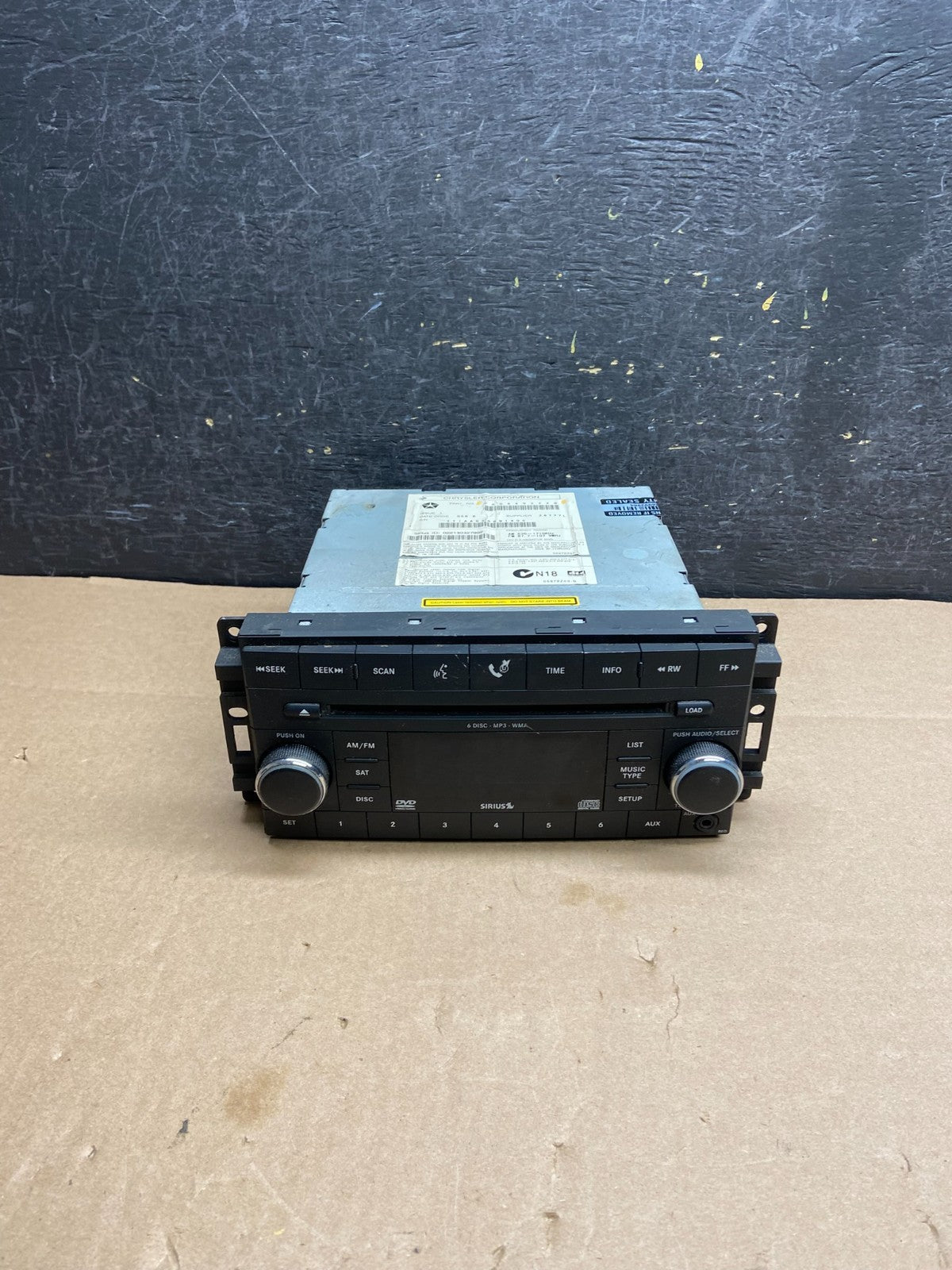 2007-2012 Chrysler Dodge Jeep Ram Radio CD MP3 AUX Receiver AI6257 DG0