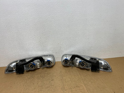 1998 - 2002 Saturn SL SL1 SL2 S Series Left+Right Halogen Headlights AD1421 DW4