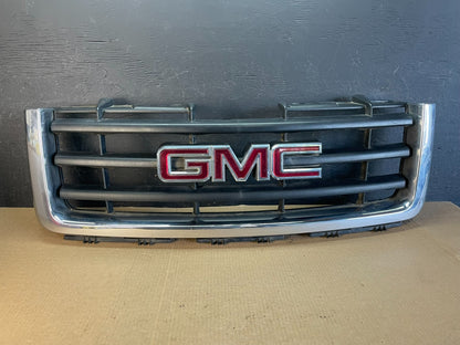 2007 to 2013 GMC Sierra 1500 Front Upper Chrome Grill Grille AF3713 DG0