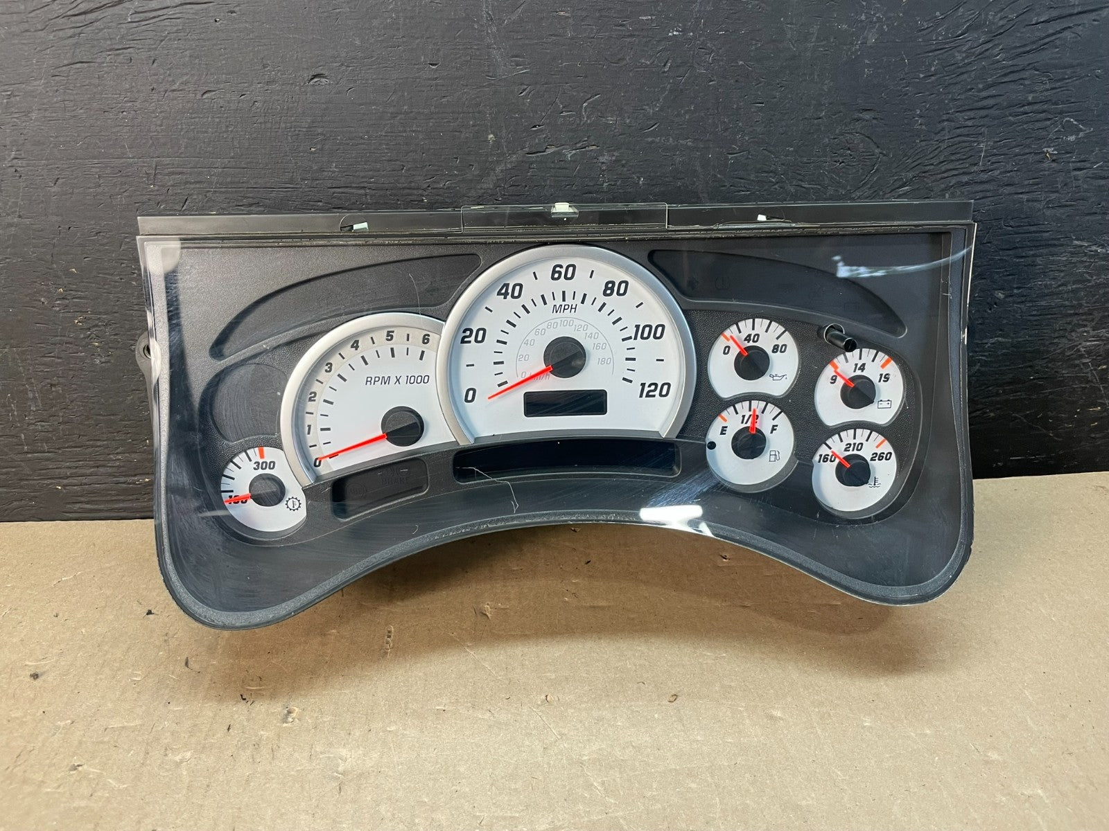 2003 to 2004 Hummer H2 Dash Cluster Gauge Speedometer AE3357 DG0