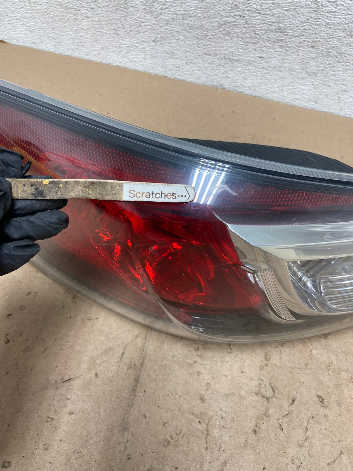 2010 2011 2012 2013 Mazda 3 Left Driver Lh Side Tail Light AG5398 LK3