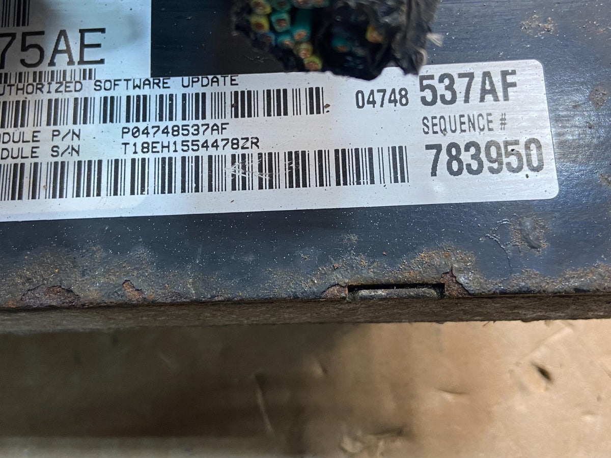2005 Chrysler Caravan 3.3L Engine Control Unit ECU Module ag1476 DG2