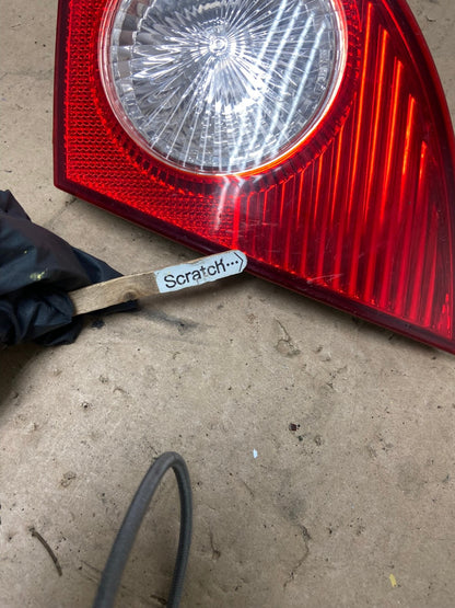 2003-2008 Toyota Corolla Inner Passenger Right RH Side Tail Light AG4888 LK3