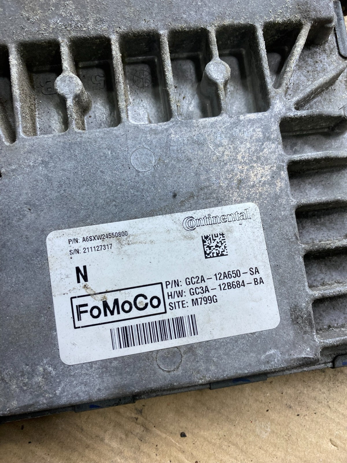 2015 Ford Econoline E-Series Engine Control Module Computer ECU ECM n6876 DG3