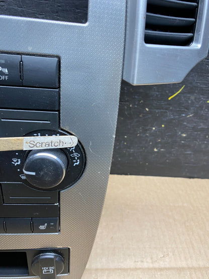 2008 to 2010 Jeep Grand Cherokee Center A/C Heater Climate Control OEM V1705 DG3