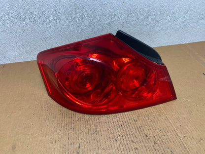 2007 to 2013 Infiniti G35 G37 Sedan Left Driver LH Side Tail Light AE0391 LK0