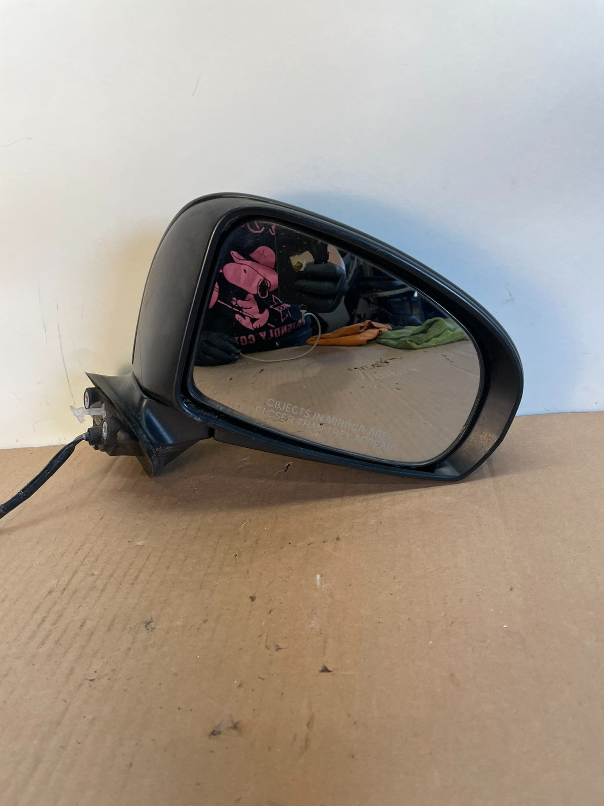 2010 to 2015 Toyota Prius Right Passenger RH Side View Door Mirror AG7782 DW7