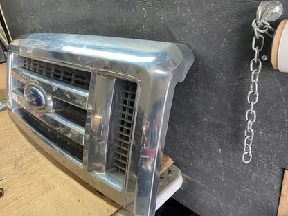 2008 to 2014 Ford Econoline E150 E250 Front Upper Chrome Grill Grille S6137 DG1