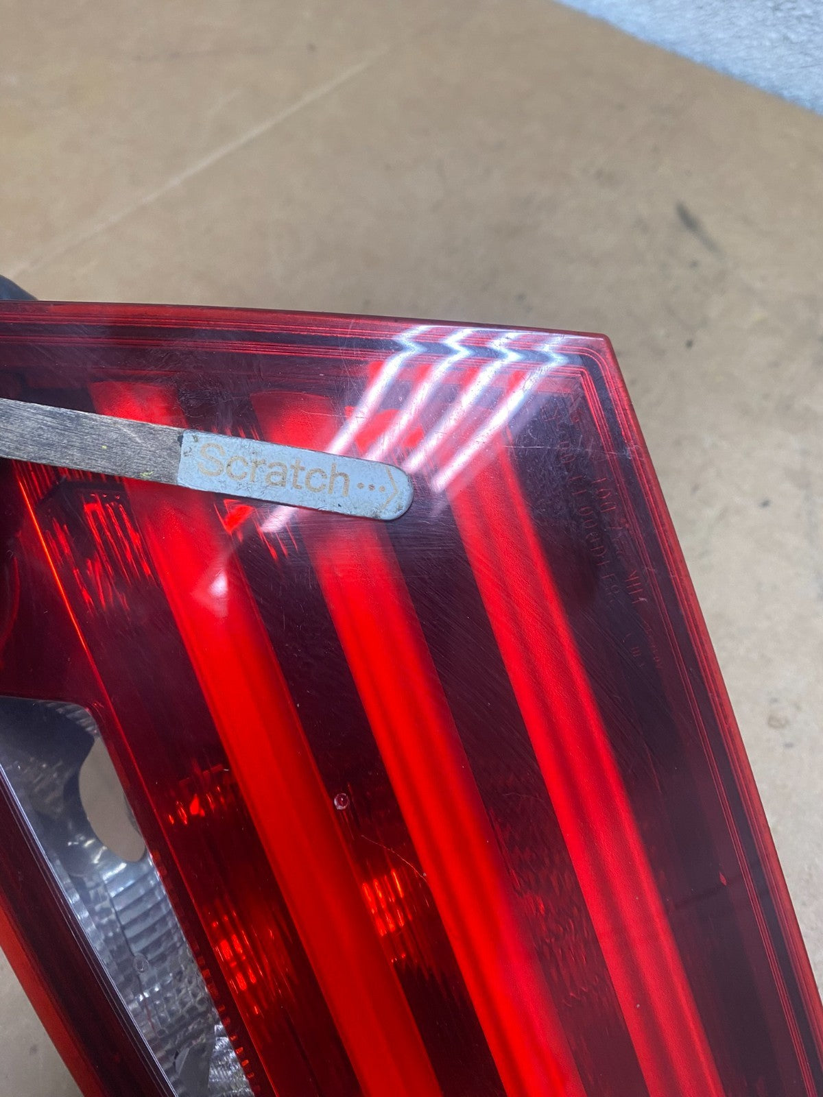 2011-2013 BMW 5 F10 Rear Right Passenger Rh Trunk Inner Tail Light OEM X5214 DW3