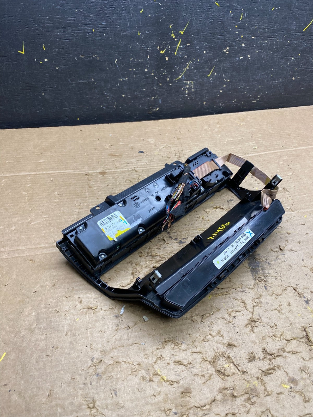 2007-2013 Bmw X5 AC Heater Climate Control Temperature Panel Trim Oem x1465 DG4