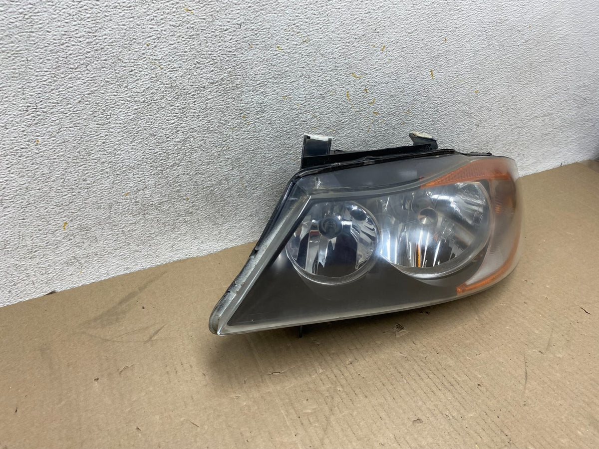 Halogen 2006 to 2008 BMW 3 Series Headlight Left Driver LH AH6732 DW1