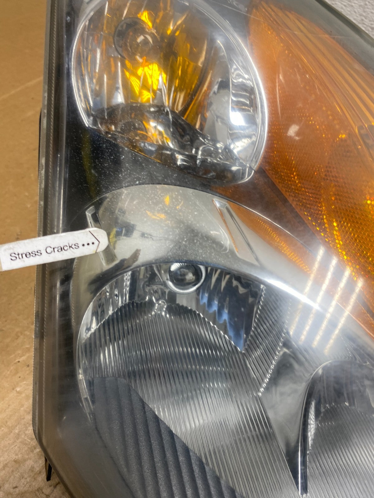Sedan 2007 to 2009 Nissan Altima Right Passenger Halogen Headlight AE1634 DW4