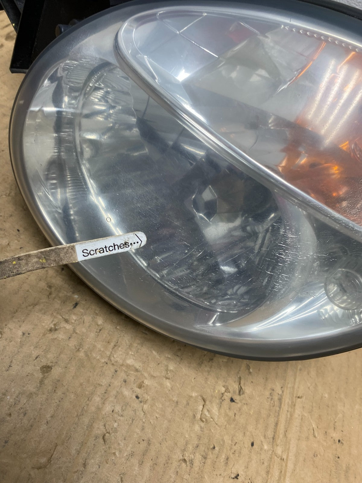 2002 to 2003 Subaru Impreza Left Driver LH Side Halogen Headlight AC8135 DG3