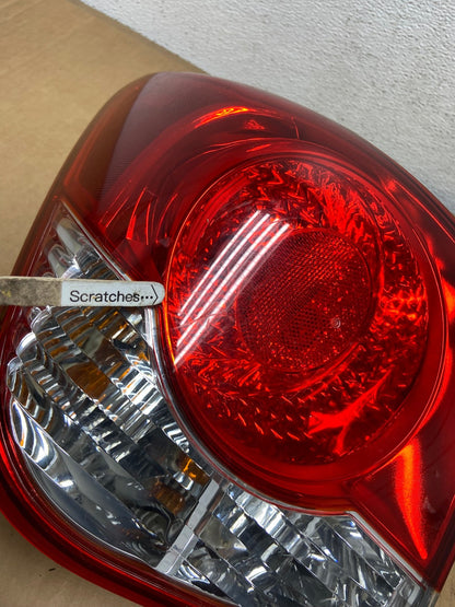 2011 2012 2013 2014 Chevrolet Cruze Left Driver LH Tail Light DEPO AD0785 LK3
