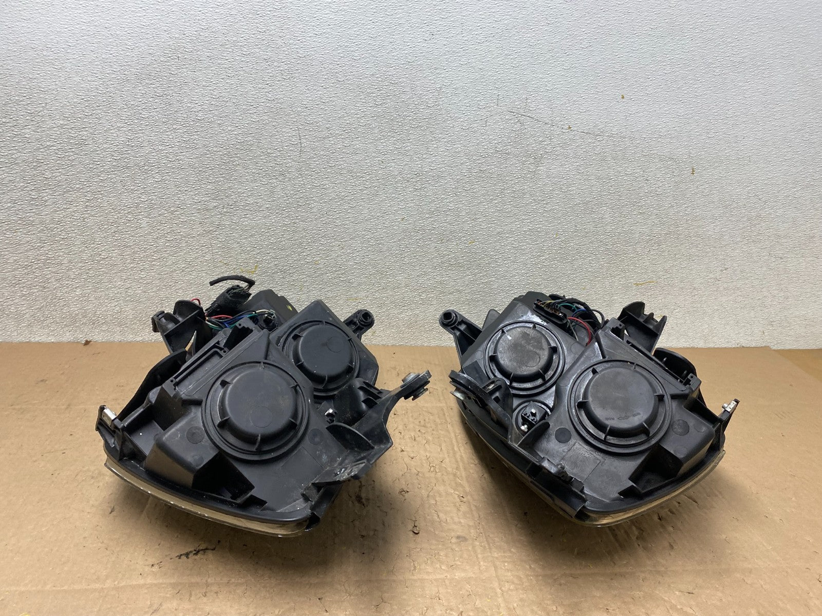 2007 to 2012 Gmc Acadia Left+Right Side Set LED Black Headlights  W1059 DG13