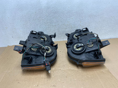 2005-2007 Jeep Grand Cherokee Left+Right Halogen Headlights AI1275 DW12