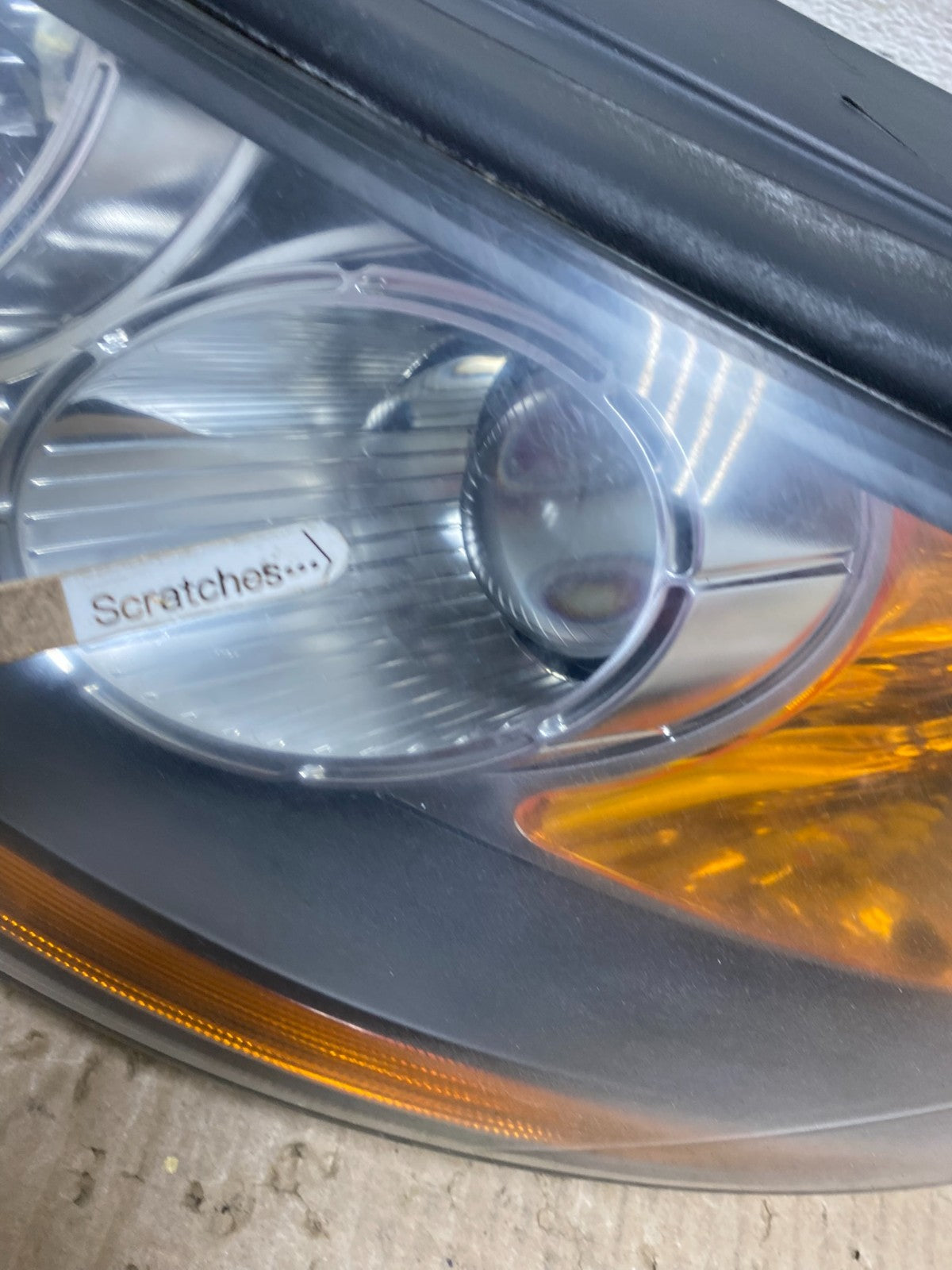 2007 2008 2009 Hyundai Santa Fe Left Driver LH Halogen Headlight AE9782 DW3