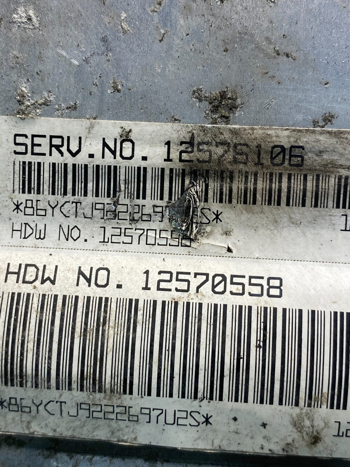 2003 Chevrolet Astro Ecu Engine Control Module Unit Ecm AE2142 DG2