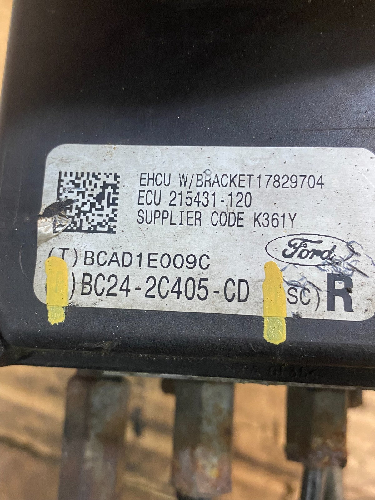 2011 - 2014 Ford E250 E350 Van  ABS Anti Lock Brake Pump Module Oem ab7356 DG6