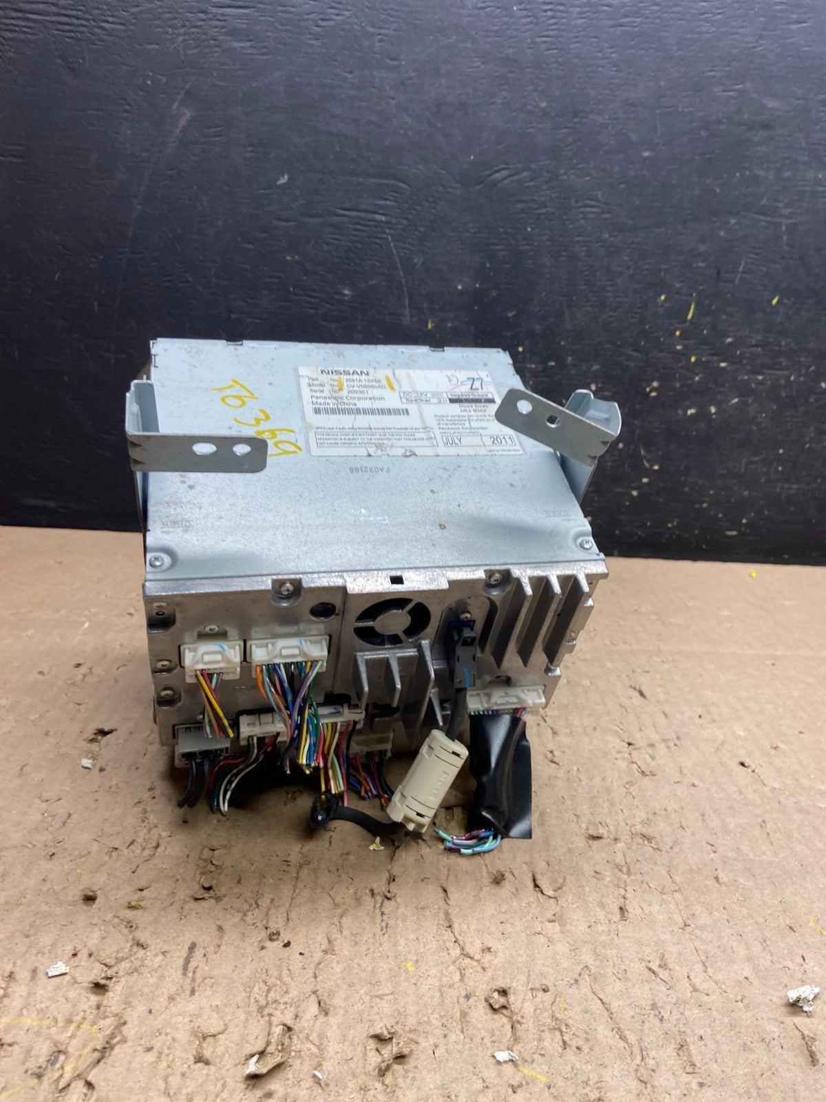 2011 - 2013 Nissan Murano Maxima M35 M37 BOSE Radio CD Navigation T6369 DG3